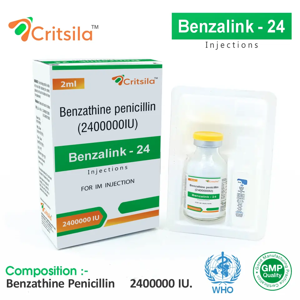 Benzathine Penicillin G 2,400,000 IU Injection Packaging
